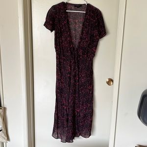 All Saints / Seeta Rosey Dress - Size Medium